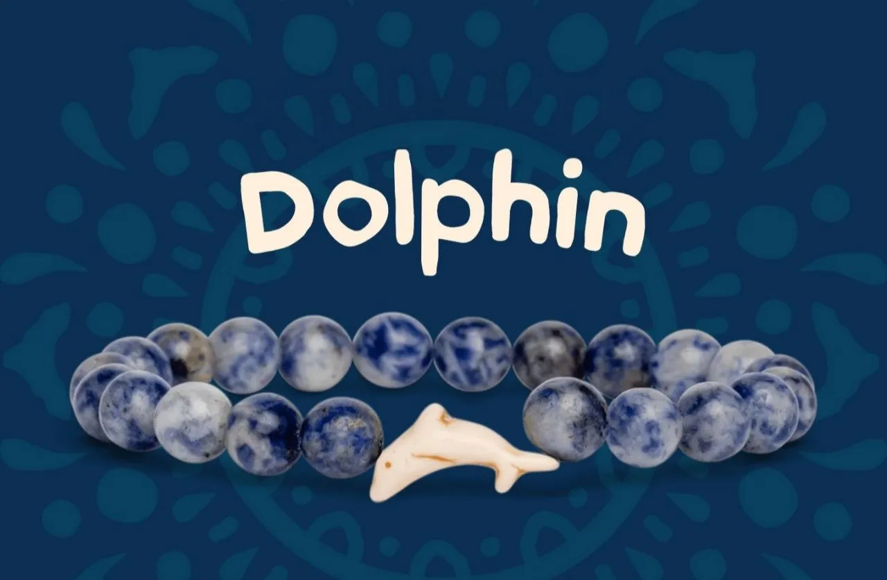 The Dolphin Bracelet — Прибережний блакитний