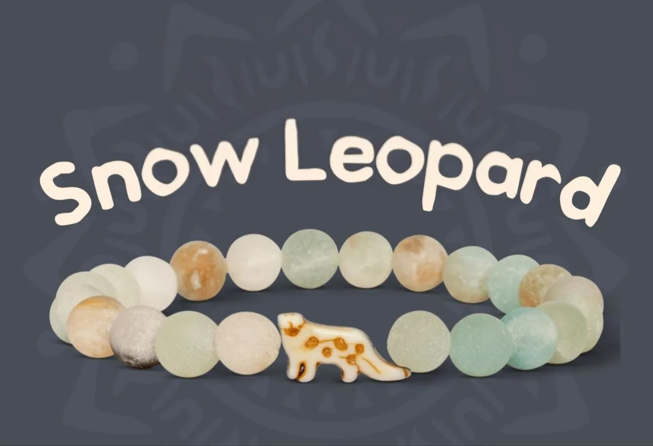 The Snow Leopard Bracelet — Небесний камінь