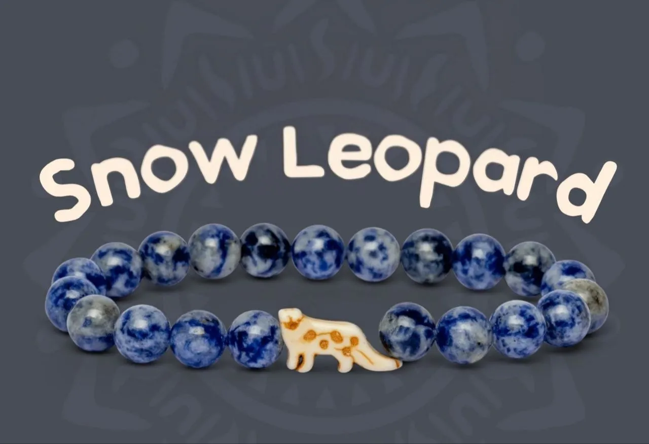 The Snow Leopard Bracelet — Блакитне іглу