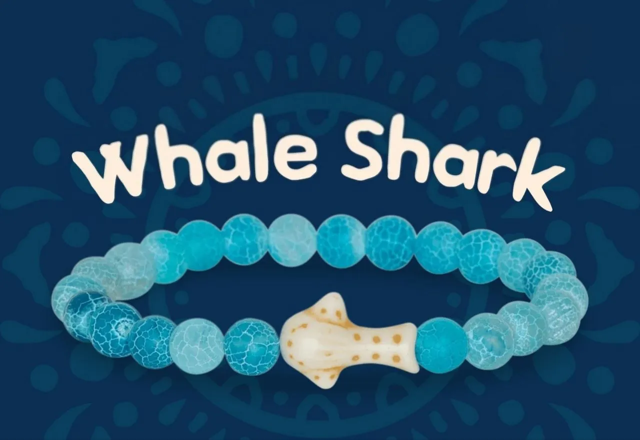 The Whale Shark Bracelet — Аква-блакитний