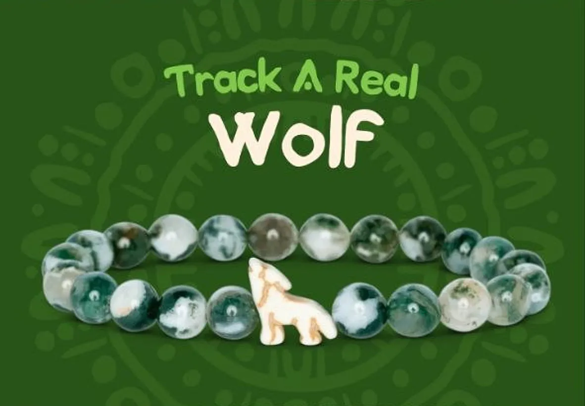 The Wolf Bracelet — Лісовий зелений
