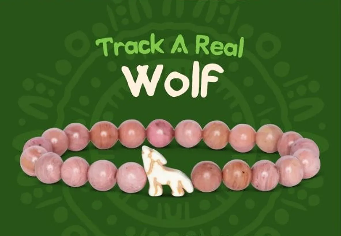 The Wolf Bracelet — Рожевий кизил